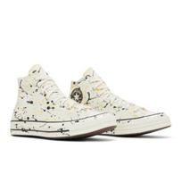 Converse Chuck 70 High Archive Dažų Taškeliai - Egret A01170C EU 35 geltona spalva/juoda