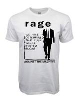 RATM 'JŪSŲ VISA SISTEMA ŠŪDAS' 90-ųjų ĮKVĖPTAS MARŠKINĖLIS RAGE AGAINST THE MACHINE Unisex Marškinėlis S