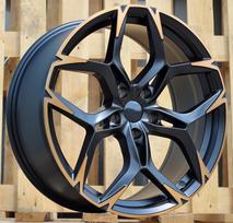 Ratlankis RACINGLINE I5572 R19x8.5 5x112 ET 38 CB 57.1 (Black Polished Half Matt Cooper) (765 kg)