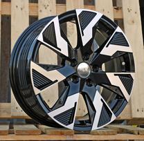 Ratlankis RACINGLINE IN3521F R17x7 5x118 ET 45 CB 71.1 (Black Polished) (1250 kg)