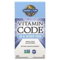 Garden of Life Vitamin Code 50 & Wiser Men - 120 kapsulių
