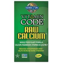 Garden of Life Vitamin Code Raw Calcium - 60 kapsulių