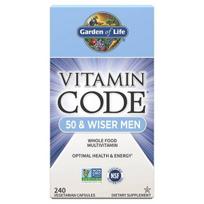 Garden of Life Vitamin Code 50 & Wiser Men - 240 kapsulių