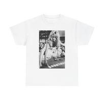 Vintage Rage Brigitte Bardot Žaidimo Kortelė 1 Marškinėliai Vyrams Moterims Laisvalaikio Sportiniai Drabužiai Aukštos Kokybės Marškinėliai Oversize Unisex Viršutiniai Drabužiai S