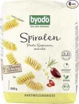 "Byodo Bio Volanti Pasta Light / Semola", susukti kūgeliai, 500 g - DE-ÖKO-013 sertifikuoti, aukštos kokybės itališki makaronai gurmanams