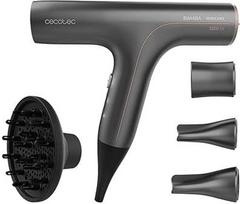 "Cecotec IoniCare 6000 RockStar Essence" bambuko plaukų džiovintuvas, 2200 W, skaitmeninis variklis, joninis, 5 temperatūros nustatymai, difuzorius ir koncentrato antgalis, 1,8 m ilgio laidas (6000 RockStar Soft Pro)