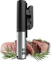 "Cecotec Sous Vide SlowVide 1000 Connected", 1000 W galia, platus temperatūros diapazonas nuo 5 °C iki 95 °C, programėlė, "WiFi" ryšys, jutiklinis ekranas, laikmatis, 15 l talpa, IPX7 sertifikatas