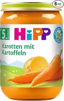 "HiPP" ekologiškos ankstyvosios morkos su bulvėmis (6 x 190 g), kūdikiams nuo 5 mėnesių, be pridėtinės druskos, su Omega-3, daržovių indeliai idealiai tinka pradedantiesiems maitintis, geriausios ekologiškos kokybės