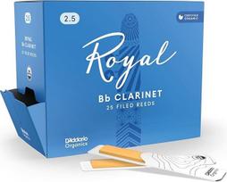 "Royal by D'Addario" stygos Bb klarnetui #2.5 (25 vnt.)