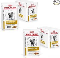 "Royal Canin Veterinary Urinary s/o Moderate Calorie" | Dviguba pakuotė | 2 x 12 x 85 g | Visavertis dietinis ėdalas katėms | Struvitų akmenims tirpinti | Maža RSS vertė