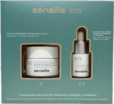 "Sensilis" - "Supreme" pakuotėje yra "Supreme" dieninis kremas SPF15 50ml ir "Booster FeCe" serumas 15ml, drėkina ir gerina odos elastingumą, mažina raukšles ir suteikia blizgesio.