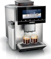"Siemens EQ900" visiškai automatinis kavos aparatas, didelis spalvotas TFT ekranas, 36 karšti ir šalti gėrimai, "Cold Brew", itin tylus, keraminis malūnėlis, dvigubo puodelio funkcija, programėlės valdymas, nerūdijantis plienas, TQ905D03