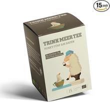 "Trink Meer Tee Point 5 am Hafen" - ekologiška juodoji arbata | Labai aromatinga | Darjeeling Organic Tea | First Flush Darjeeling | Juodoji arbata | Ekologiška arbata rankomis susiūtuose arbatos maišeliuose I 15 x 3g = 45g