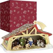 "Villeroy & Boch" kalėdiniai žaislai "Memory Nativity Scene", dekoratyviniai, skirti Kalėdų eglutei, iš kieto porceliano, spalvoti, 27 x 16 x 16 cm