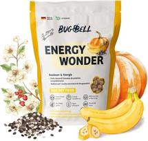 BugBell 800 g aukštos energijos sausas maistas šunims, vabzdžių baltymai be grūdų, bananai, moliūgai, šalavijai, lašišų aliejus ir L-karnitinas, palaiko aktyvų šuns gyvenimą, 100 % skaidri deklaracija