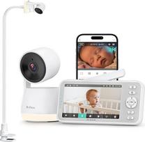 Dr.Care LumiView Babyphone Kamera mit Clip - WiFi Display 5 Zoll 2K FHD, App-Steuerung, Datenschutzmodus, 5000 mAh Akku, Geräusch-/Bewegungsmeldung