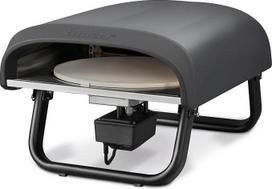Enders PACO Rotate Pizza Oven Round Pizza Stone termometras, pica, nerūdijančio plieno degiklis, 4 kW, Cordierite Pizza Stone 30,5 cm, besisukantis, be perstojo reguliuojamas nerūdijančio plieno degiklis #31316
