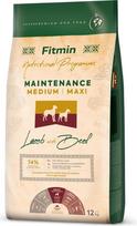 Fitmin Medium Maxi Maintenance ėrienos ir jautienos sausas maistas šunims 12 kg