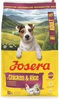 JOSERA Mini Adult Chicken & Rice (1 x 10 kg) Premium sausas ėdalas suaugusiems mažų veislių šunims su biotinu odai ir kailiui Maži kroketai Extra Compatible Gluter-Free Pack of 1