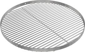 Nerūdijančio plieno kepimo grotelės, apvalios 70 cm, skirtos pasukamam griliui, kepimo grotelės su 3 pakabinimo skylėmis, skirtos pasukamam grilio grotelėms ir ugnies dubeniui, 4 mm storio, BBQ grilio priedai