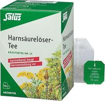 Salus - Šlapimo rūgšties šalinimo arbata - vaistinė arbata, vaistažolių arbata Nr. 25 1x 15 filtrų maišelių (30 g)
