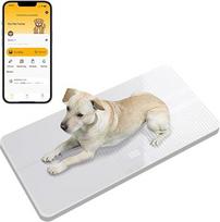 unipaws Skaitmeninės "Bluetooth" naminių gyvūnėlių svarstyklės MAX 100 kg mažiems ir dideliems šunims Gyvūnai Šunys Katės Svarstyklės namams Kūdikių svarstyklės Didelės LED platformos svarstyklės Tikslumas: ±