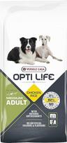 VERSELE-LAGA - Opti Life Adult Medium - sausas maistas vidutinių veislių šunims - 12,5 kg