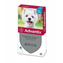 ADVANTIX lašai nuo erkių, šunims nuo 4 iki 10 kg N1