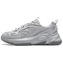 Li-Ning Minimalist Comfortable Nebula Wear-Resistant Shock-Absorbing Low-Top Casual Shoes Men sneaker Mist-Gray AGCU169-1 39