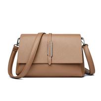 Crossbody Bag, Middle-aged and Elderly Bag, Stylish and Simple Small Square Bag, Casual Single Shoulder Bag One Size kava