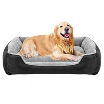 Dog Kennel Thick Fabric Dog Bed Cozy Pet Nest Thick Fabric Long-lasting Comfort for Cats Dogs Space Bed for Sleeping Experience S juoda