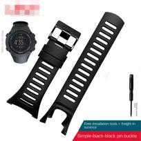 Outdoor sports silicone strap For SUUNTO Ambit 1 2 2R 2S Run/3 PEAK Men's Watch Rubber Band Screwdriver Watchband Accessories 35mm