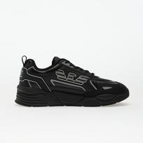 EA7 Emporio Armani Sneaker Ace Runner Special Triple Black/ Silver - Dydis 44 (7X000306AF18446MC032 Laisvalaikio batai)