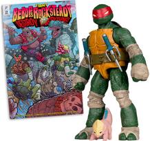 Kolekcinė figūrėlė MCFARLANE TMNT 5in Figure with Comic WV2 - Raphael ---