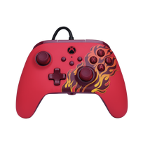 PowerA - Advantage Wired Controller - Red Blaze