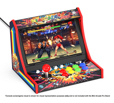 iMP Tech - Mini arcade pro retro game cabinet skirti switch 2, switch and oled - juoda/raudona