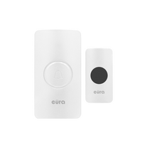 Bevielis durų skambutis Eura WDP-44A3 Funky White