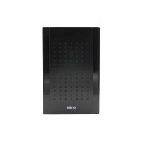 Dviejų garsų durų skambutis Eura DB-23A3 Black ~ 230V AC