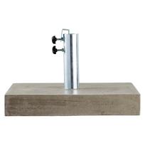 Lauko skėčio pagrindas, 50 cm, 40 kg, pilkas