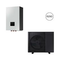 SAMSUNG oras-vanduo 5 kW EHS Mono R290 šilumos siurblys monoblokas su hydro moduliu