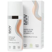 LUUV Super Glow Day Cream Vitamin C+D dieninis veido kremas, 50 ml
