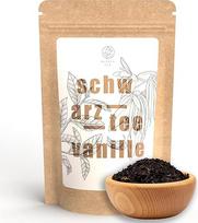"Alpaca Tea" birus juodosios arbatos mišinys, sandariai uždaromas (juodoji arbata "Vanilla", 100 g)