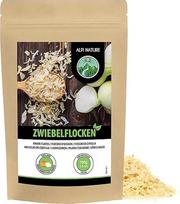 "Alpi Nature" svogūnų dribsniai 1 kg, svogūnų gabaliukai 5-30 mm, džiovinti ir pjaustyti svogūnai