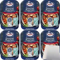 "Appel Gourmet" midijos pomidorų padaže 6 vnt. (6 x 100 g skardinės) + usy Block