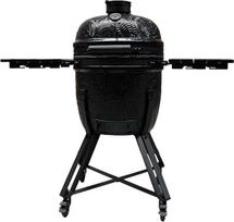 "Barbecook Kamado" kepsninė "Kamal 2.0", kepimui, rūkymui, garinimui ir skrudinimui, didelė, juoda, 128 x 78 x 115,5 cm