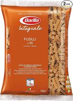 "Barilla" pilno grūdo makaronai "Fusilli Integrale" - 1 kg (2 vnt.)