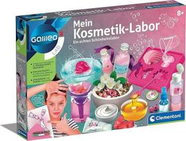 "Clementoni Galileo Lab" - "Mano kosmetikos laboratorija", aromatizuotos vonios druskos, kvepalai, muilai ir kremai, žaislas vaikams nuo 8 metų, eksperimentai namams 59247