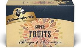 "Goldmännchen Tee Super Fruits" su mangais, godži, pasiflorų vaisiais, aronijomis, 45 g maišelis