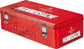"Niederegger Toolbox" sudėtyje yra marcipaninės duonos su sūriais anakardžių riešutais ir karameliniu švelniu pieniniu šokoladu, 335 g