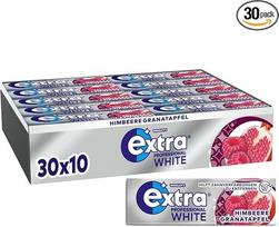 "Orbit White" kramtomoji guma | Aviečių granatai | Be cukraus | 30 pakuočių (30 x 10 dražė) | 420 g